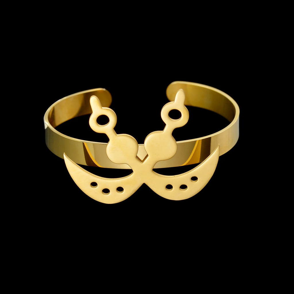 Bracelet Prénom Personnalisé – Acier Inoxydable Plaqué Or