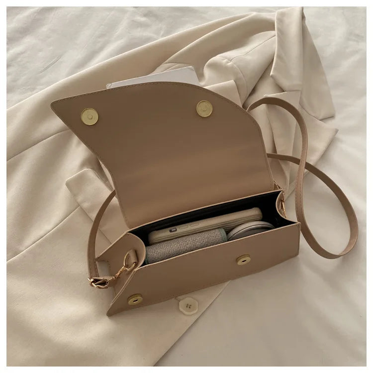 Sac Bandoulière Minimaliste Style Français — Grande Capacité Luxe Léger