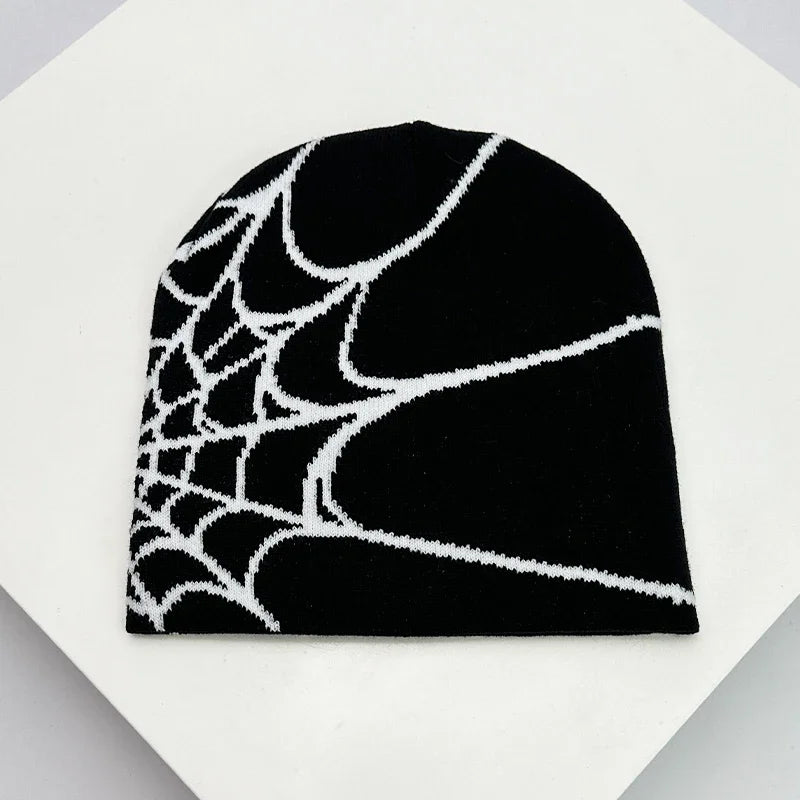 Bonnet en Laine avec Lettres – Style Hip-Hop Y2K Unisexe | Chaud & Tendance Automne Hiver