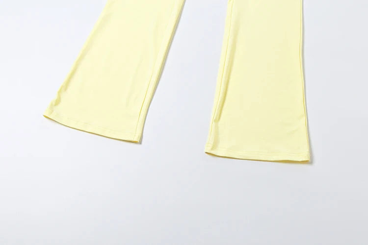 Ensemble 2 Pièces Survêtement Imprimé Lettres – Veste Zippée & Legging Stretch High Street | Femme