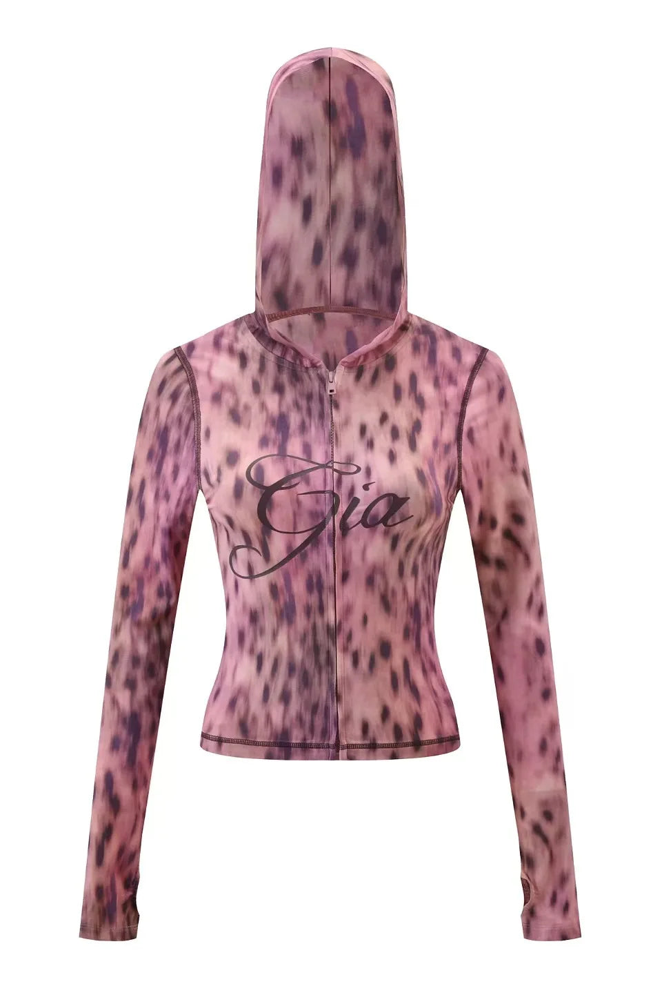 Nouvel ensemble minimaliste confortable GIA : veste à capuche zippée en velours et pantalon ample coupe slim en bleu