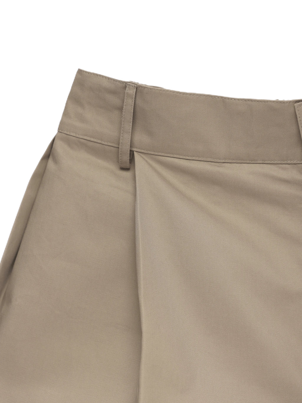 Short Baggy Kaki Luxe — Jambes Larges, Taille Élastique, Style Designer | Mauroicardi