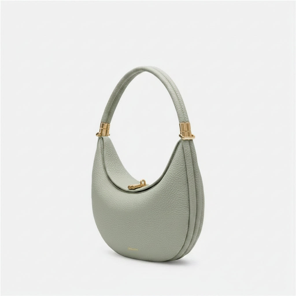 Sac Croissant Demi-Lune Songmont — Bandoulière Business Cuir Luxe Femme