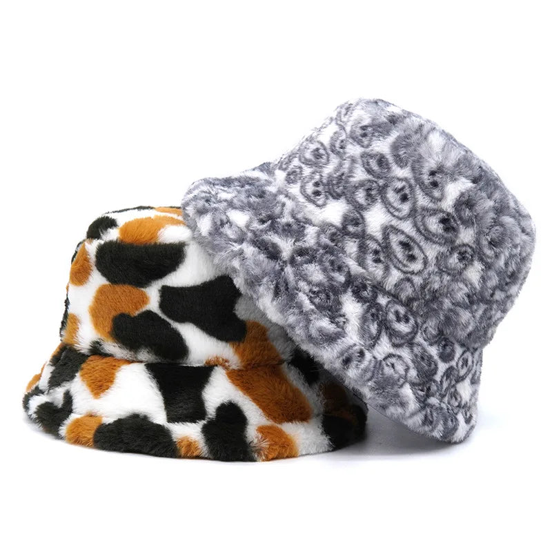 Casquette Seau en Fourrure Chaude – Bob Pêcheur Coupe-Vent Unisexe | Hiver 2025 JIMIHISI
